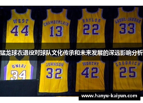 猛龙球衣退役对球队文化传承和未来发展的深远影响分析 猛龙球衣退役对球队文化传承和未来发展的深远影响分析